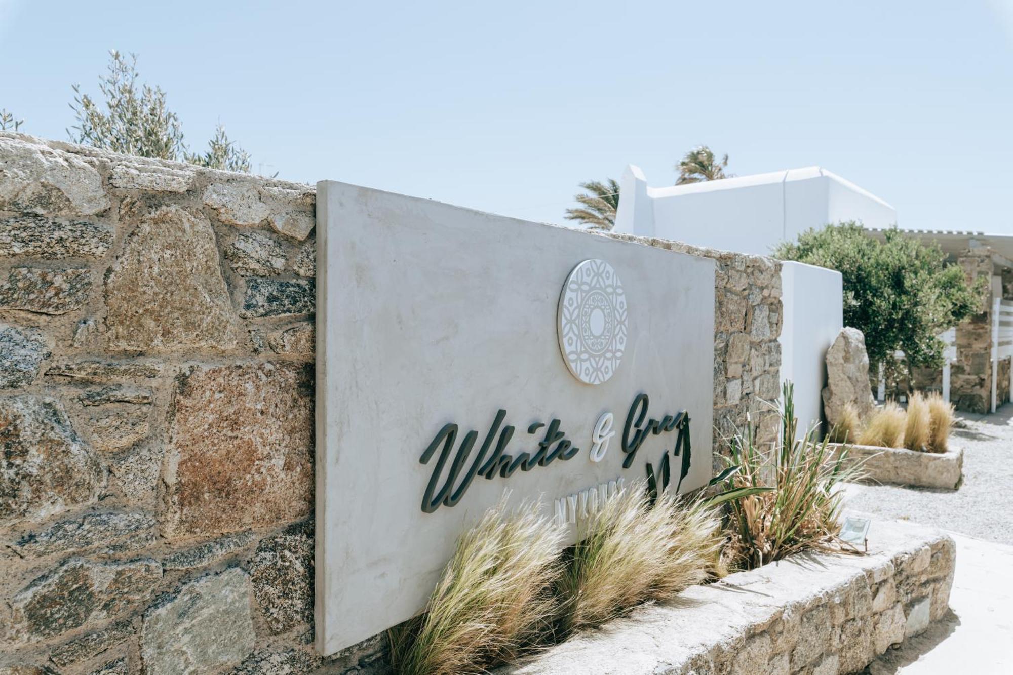White And Grey 2 Lägenhet Mykonos Town Exteriör bild